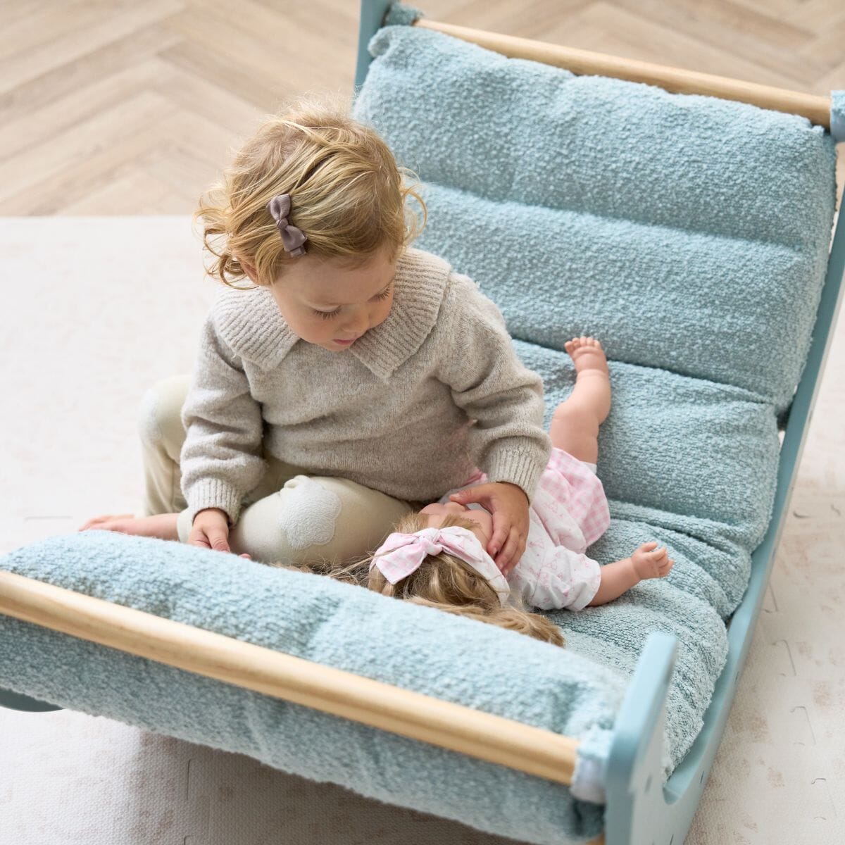 Scala Montessori Pikler Play Arch & Cushion - Image 6