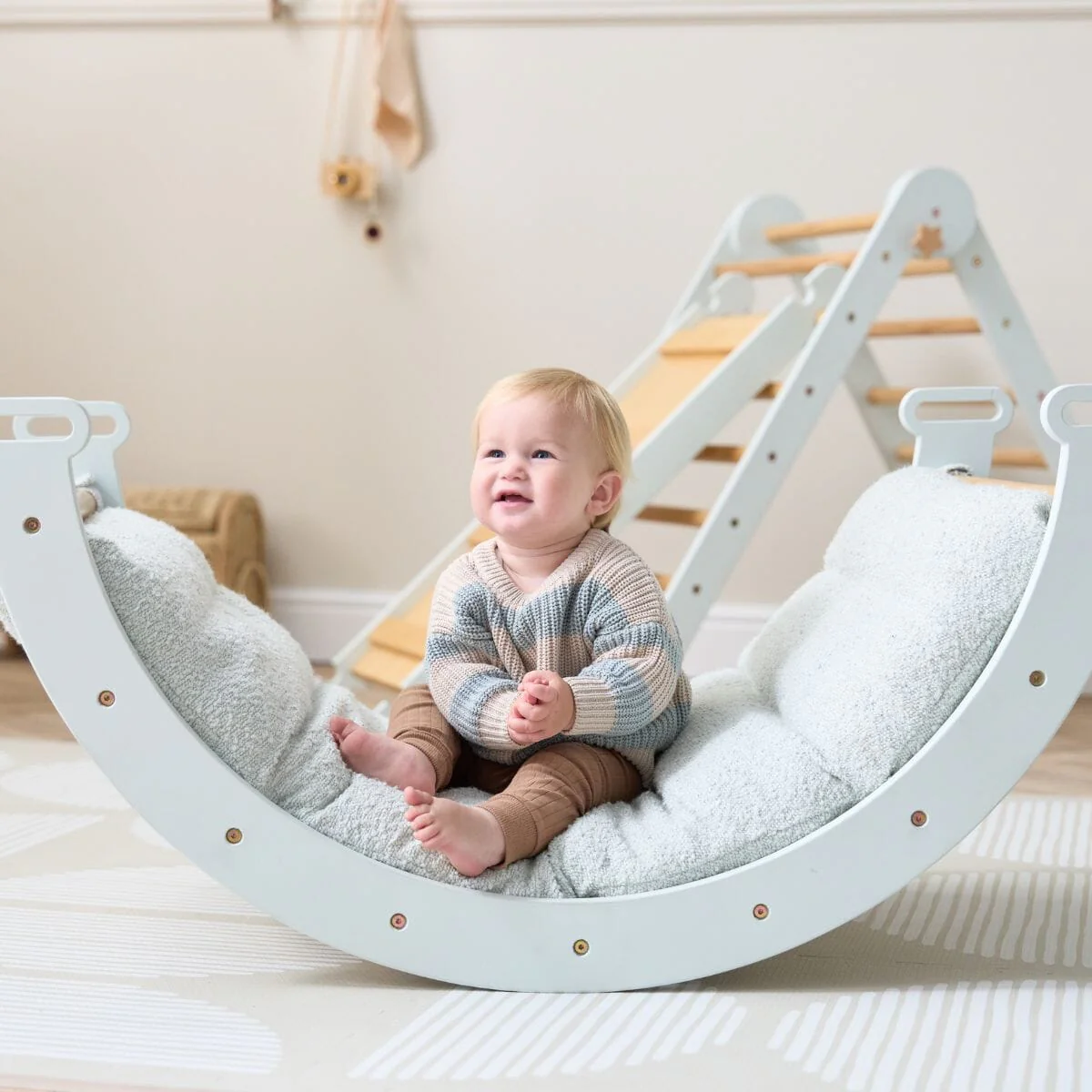 Scala Montessori Pikler Play Arch & Cushion