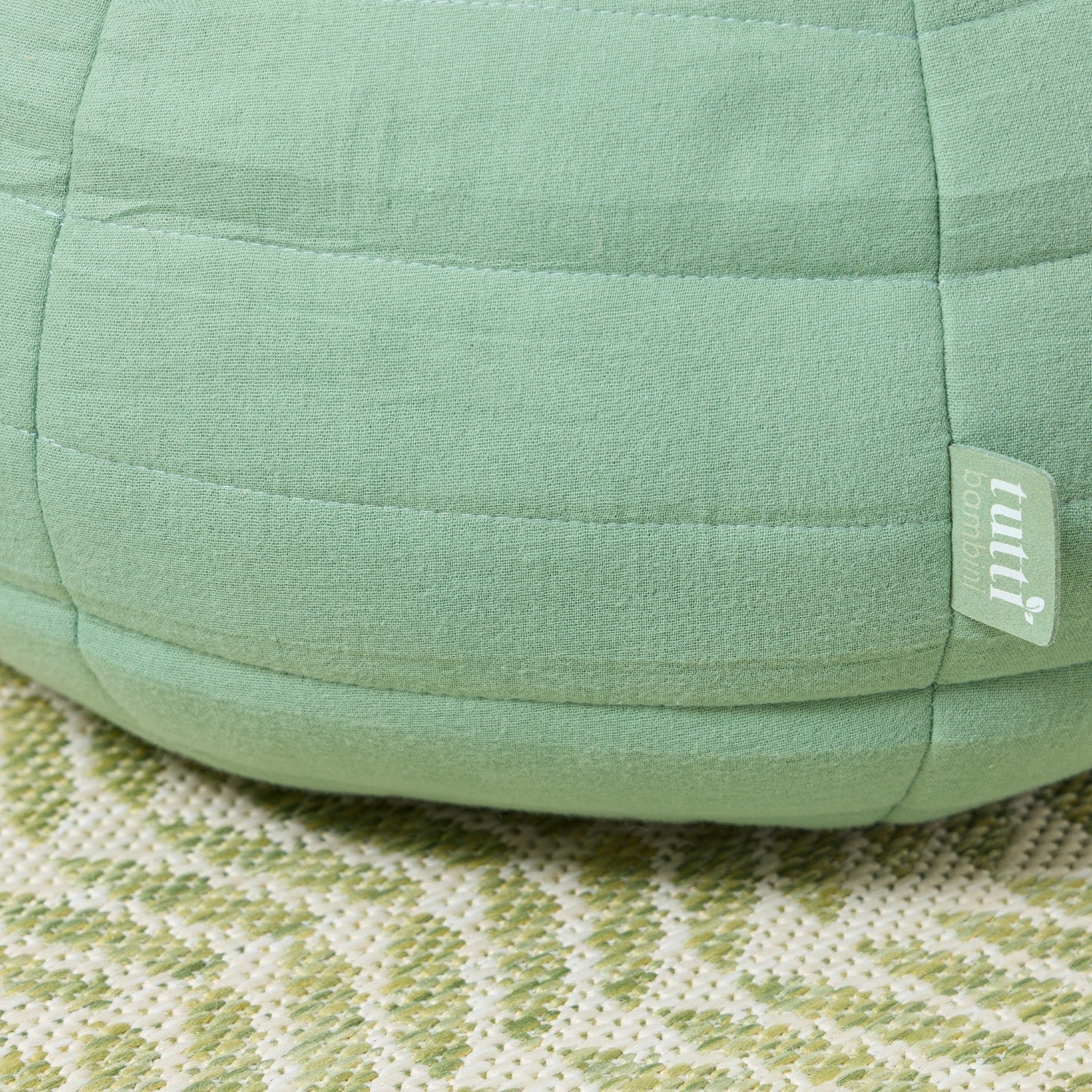 Soft Muslin Apple Cushion - Image 6
