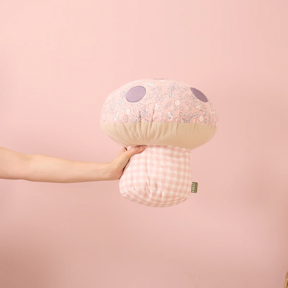 Soft Muslin Mushroom Cushion - Image 5